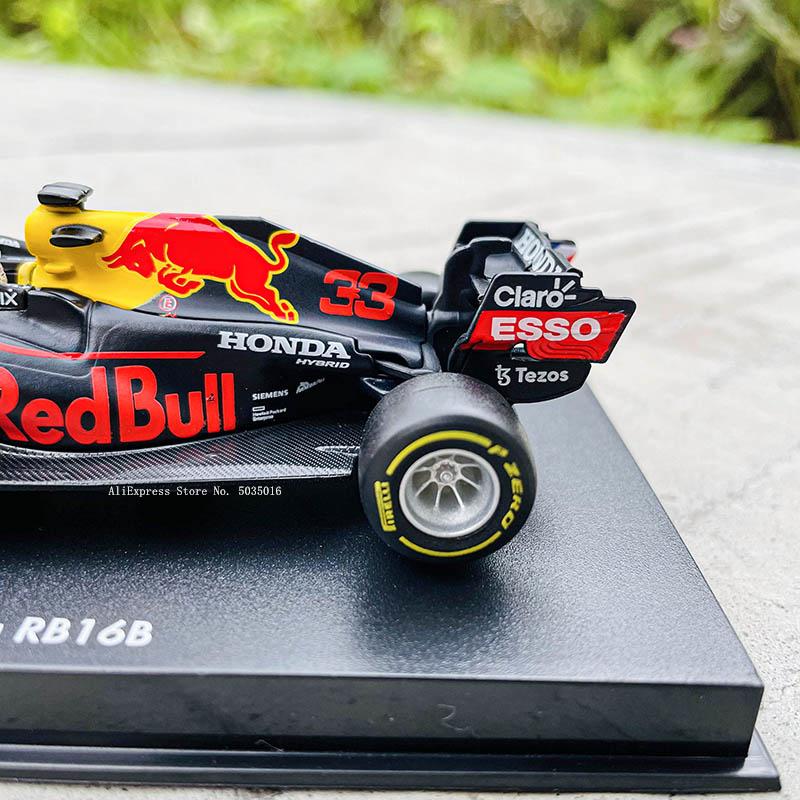 Ббураго 1:43 2021 F1 Red Bull Racing RB16B №33 Ферстаппен гоночная модель модель автомобиля симулятор игрушка-машинка из сплава коллекция подарок