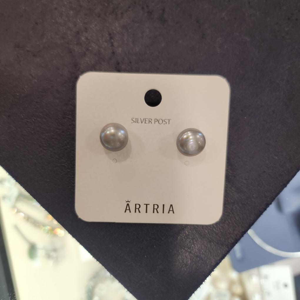 ARTRIA 12 мм Жемчужные Серьги AAAERJJ0006WHF