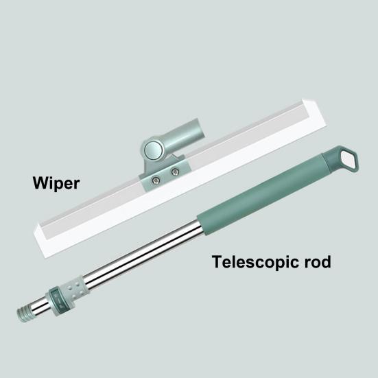 Комплект швабры Yousheng с выдвижной ручкой, вращающаяся на 360 градусов, гибкая моющаяся швабра для уборки низких поверхностей