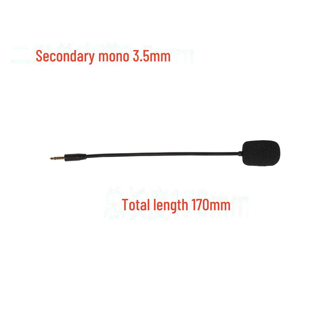 Беспроводной черный конденсаторный микрофон для игр, потоковой передачи и шумоподавления.