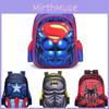 Spiderman 3d Batman Captain America Childrens School Bag Backpack For Boys Kids