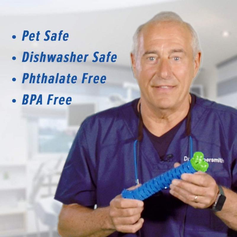 Собака Точилка для зубов Палочка Чистящий Массажер Игрушки для жевания собак Резиновая зубная щетка Игрушка для чистки зубов питомца Сила укуса Аксессуар для питомца