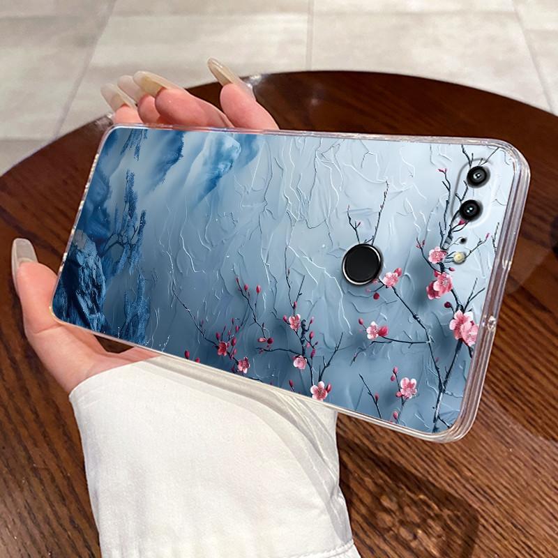 Гелевый чехол для Honor 9 Lite 9Youth Honor9 Fundas Capa Прозрачный силиконовый мягкий ТПУ задняя крышка Милый кот Кролик Сердце Защитный чехол