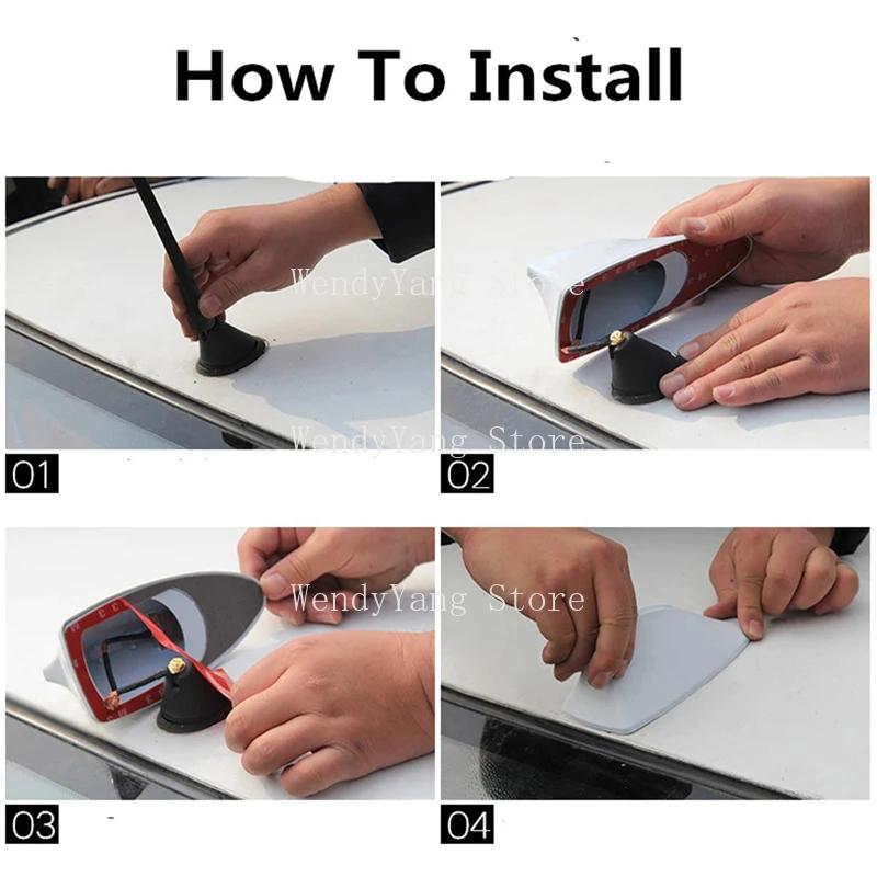 Автомобильный стилист, крыша, хвостовой плавник, антенна, сигнал, радио, конвертация для Renault Megane Kadjar EZ-GO Captur Arkana Zoe