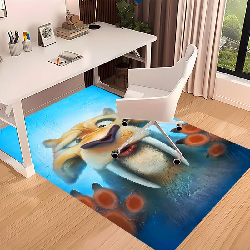 Ice Age Continental Drift1 Printed Absorbent Washable Carpet, Non-Slip Bathroom Mats, Kitchen Rugs, Yoga Mat,Living Room Entrance, Camping Picnic Rugs