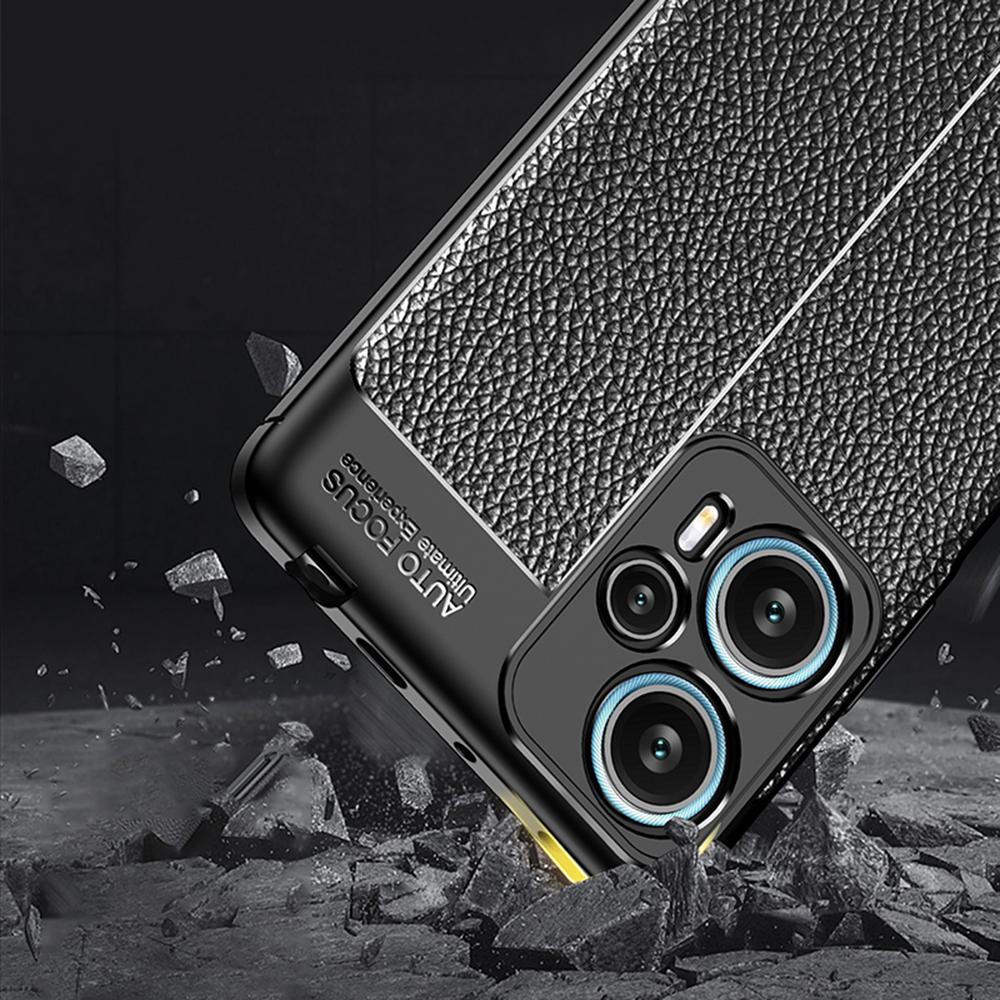 Для Xiaomi Redmi Note 12 Turbo/Poco F5 5G Гибкий ТПУ Чехол для телефона Текстура личи Защитный чехол для телефона