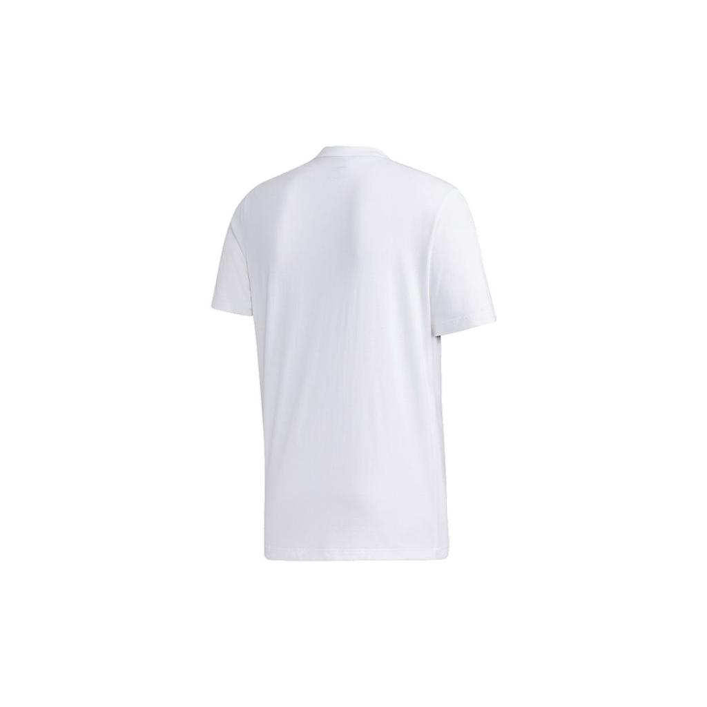 adidas Neo Essential Logo Sport с коротким рукавом Мужские топы белые GJ8916
