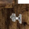 Smoked Oak Desk 86 x 49 x 76 cm Engineered Wood