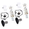 2 Sets Motorcycle Carburetor Repair Kit 22mm Universal for GY6 125CC ATV Go Kart Scooters