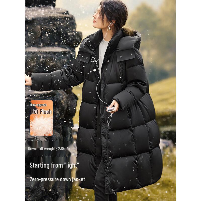 Женская пуховая куртка XWI с 90% белого гусиного пуха