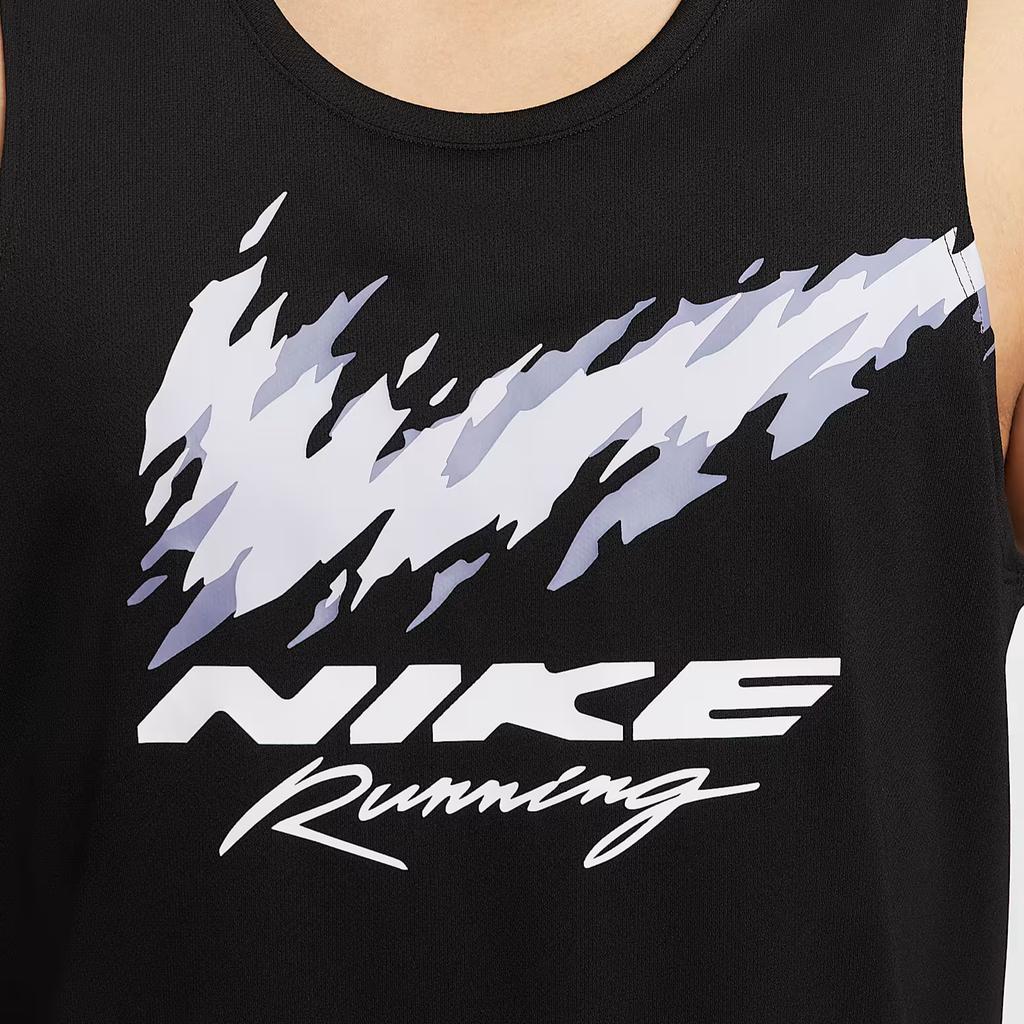 Nike Dri Fit Tank Tops Men's Black Crew Neck Moderate Other HV6909-010