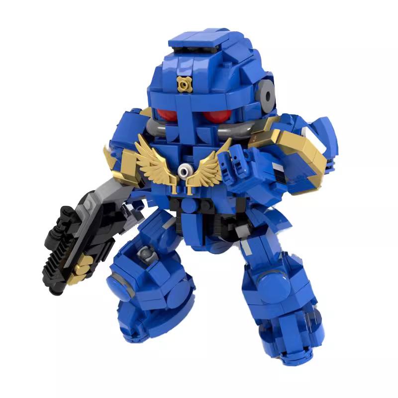 M Building Block Compatible Lego 165180 Space Marine, Puzzle Assembly Robot Toy Model