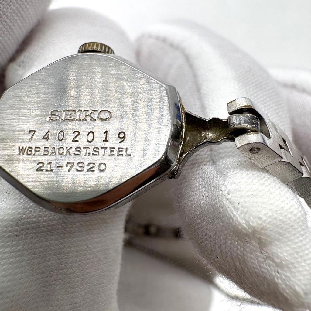Б/у женские часы SEIKO с ручным заводом DIASHOCK 17 камней