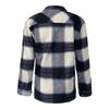 Women's  And Winter Fashion Loose Plaid Print Pocket Long Sleeve Jacket