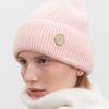 Halden шапка-бини из мягкой шерстяной вязки (C052_светло-розовый)
