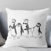 Mary Poppins Penguin Double-Sided Pillowcase, Soft Fade-Resistant Cushion Cover For Home Decor Holiday Gift, No Insert Included