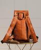 Personalized Handmade Goat Leather Laptop Backpack, Vintage Travel Rucksack