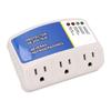 3 Outlet Surge Protector Fault Detection Plug in Voltage Protector for TV Refrigerator Air Conditioner US Plug