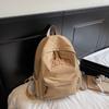 Корейская версия школьного рюкзака для средней школы, новый легкий и стильный студенческий рюкзак, универсальный повседневный простой женский рюкзак