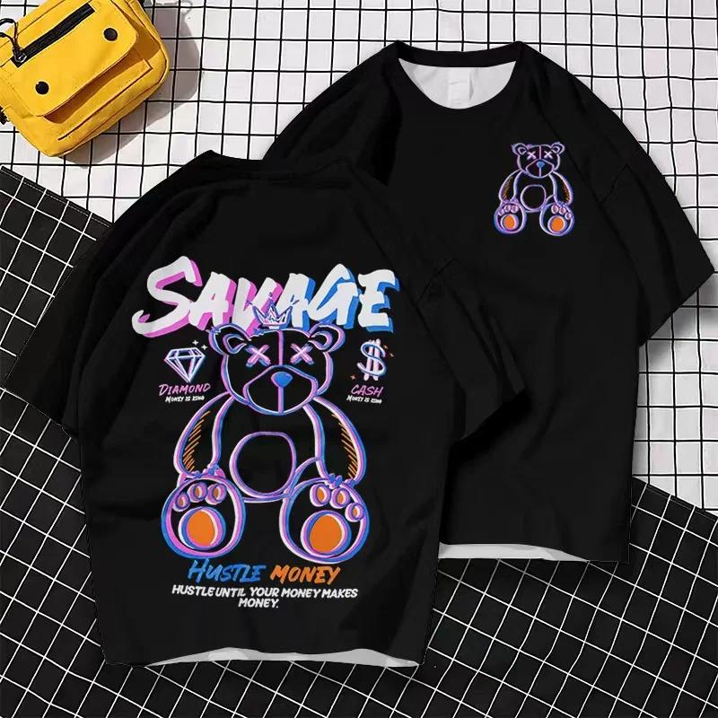 Camiseta sencilla con estampado 3d para hombre, неформальная одежда, холгада-де-секадо-быстрый, транспирабельный, новедад-де-верано, 2024 г.