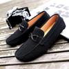Men Casual Shoes Fashion Suede Shoes Men Loafers Leisure Moccasins Slip On Men's Driving Shoes Soft Boat Shoes Italian Style New