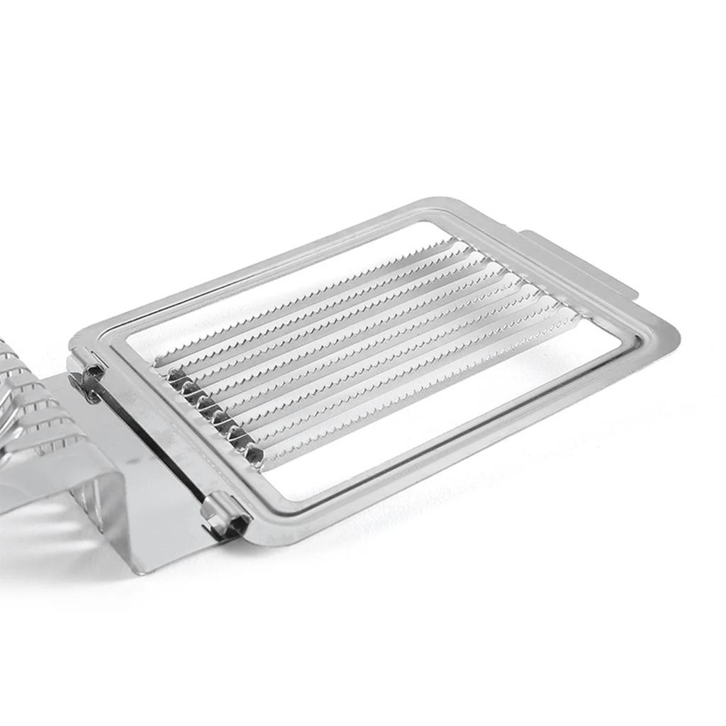 Egg Slicer Cutter Hard Boiled Eggs Multipurpose Egg Cutter Mini Manual Egg Slicer Egg Ham Mushroom Strawberry Soft Fruit
