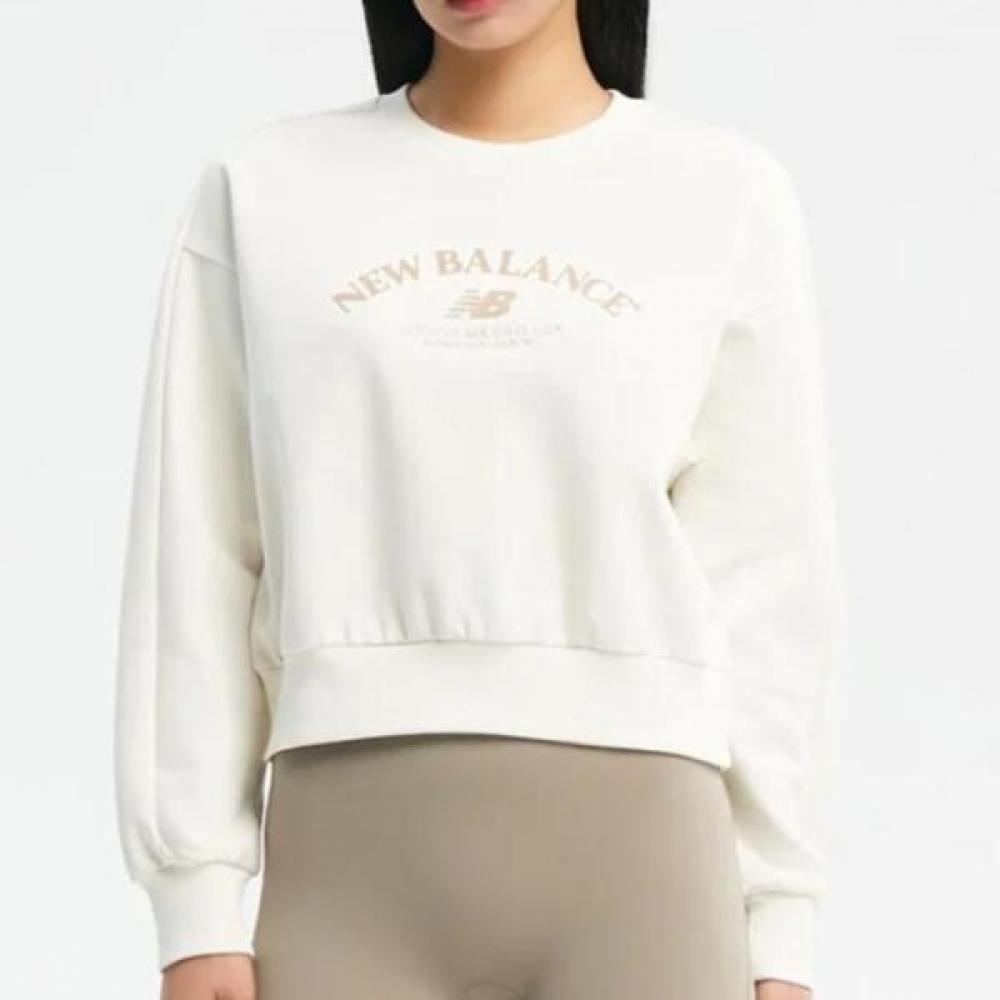 Seller Hub Sports New Balance Sweatshirt Semi Crop Sweatshirt Nbncd3w822 64