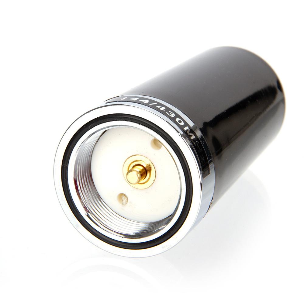 Короткая антенна с магнитной базой NMO NB-90 9 см с разъемом PL-259 5 м Co
