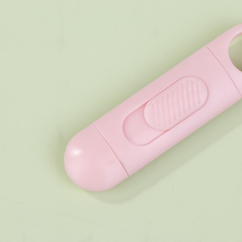 Портативный мини-керамический канцелярский нож, безопасные лезвия, коробка-вскрыватель, режущие инструменты с отверстием для подвешивания на брелок, фиксируется в положении