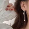 Новые серьги для женщин с чувством роскоши и темперамента, с кисточками и длинными цепочками в форме слезы, модные и роскошные