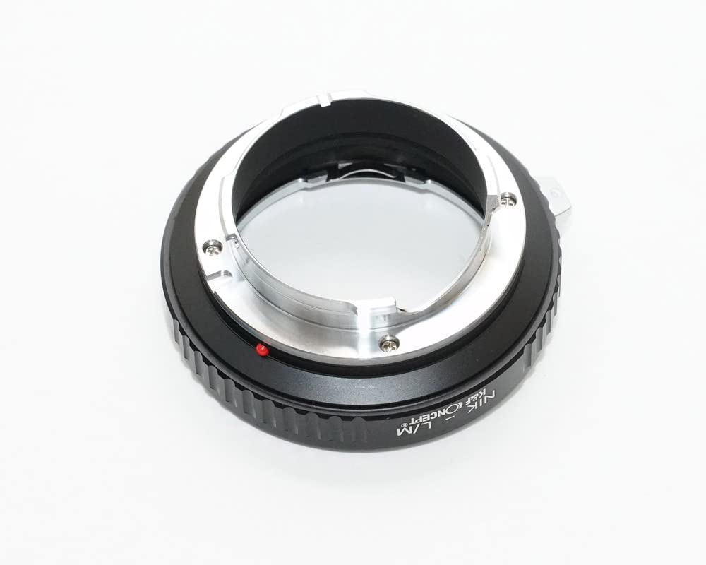 Адаптер Nikon AI для крепления Leica M с салфеткой для объектива K&F Lens-L/M nf-lm (КФЛМ)