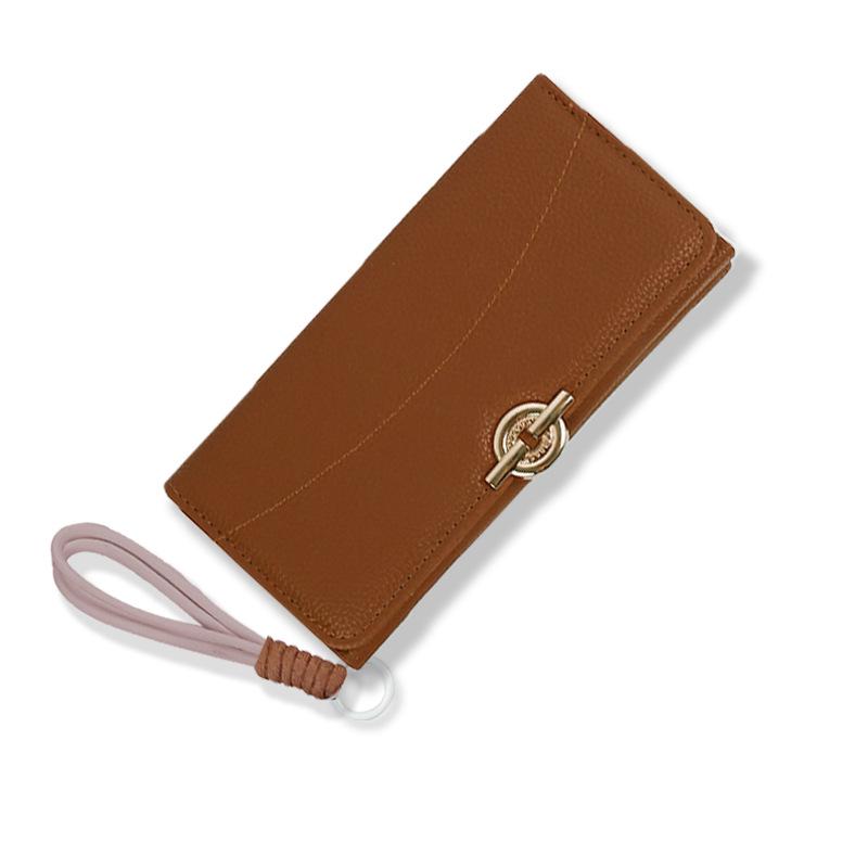 2025 Women's Luxury Tri-fold Leather Wallet - Multifunctional, Large Capacity PU Clutch