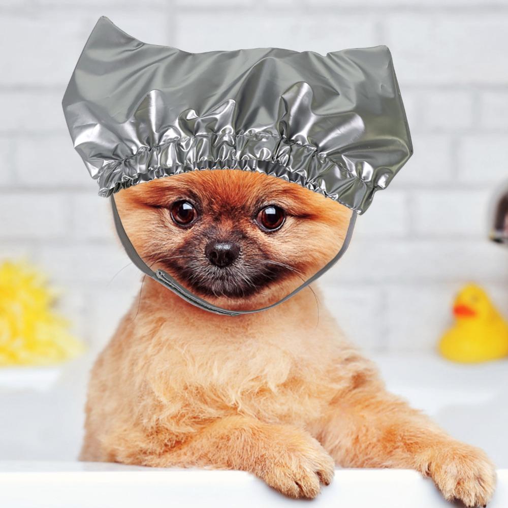 Adjustable Elastic Universal Ear Prevention Cover Cat Bathing Cap Dog Accessories Dog Shower Cap