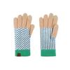 Japanese Style Lambswool Knit Gloves with Fleece Lining
