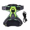 Luminous Pet Harness Rechargeable LED Lighted Dog Harness Adjustable Glowing Pet Chest Strap