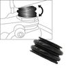 1pc Motorcycle Telelever Ball Joint Rubber Boot Protection Cover Motorbike Accessories for BMW R1200GS ADV R1100GS R900RT