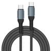 Плетеный Нейлоновый 1M 2M Быстрая Зарядка Type C на Type C PD 5A 100W Дата Usb Кабель для Зарядки для Macbook Мобильного Телефона Ноутбука