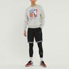 Nike Мужская флисовая толстовка с круглым вырезом NBA Team 31, серая DH9183-050