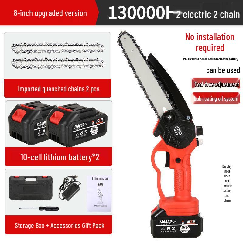 High-Power Lithium Electric Saw for Easy Pruning - Multi-Functional Tree Saw for Middle-Aged and Elderly Users