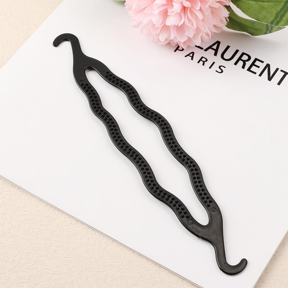 Braid Black Magic Bun Maker Styling Clip Stick Hair Twist