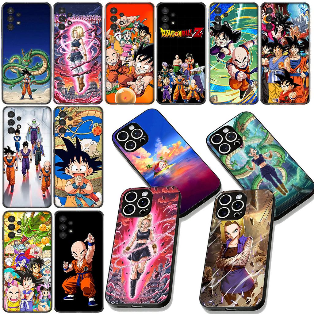 krillin Dragon Gokus Ball Android 18 Phone Case for Motorola Moto G86 G14 G35 G34 G45 G55 G67 G75 G85 G24 G15 G54 G57 Power