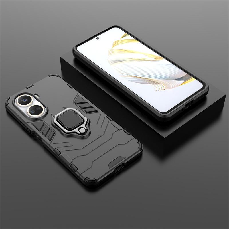 Для Huawei nova 10 SE Чехол Магнитное Автомобильное Кольцо Ударопрочный Бронированный Чехол для Телефона для Huawei nova 10SE nova10 SE Подставка Держатель Задняя Крышка