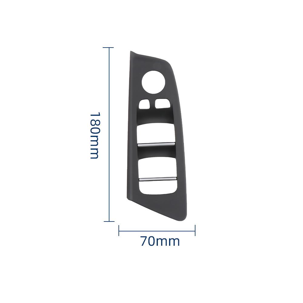 LHD Car Interior Rear Door Window Lift Switch Button Panel Trim Cover Replace For BMW 5 Series G38 525i 530i