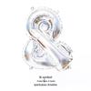 Воздушные шары из алюминиевой фольги в виде английских букв, от 16 до 40 дюймов, для декора Дня Рождения и Свадьбы