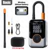 Wireless Air Pump Electric Portable Air Compressor Car Tire Inflator LCD Display Air Injector For Bike Car Motorcycle Tyre Ball