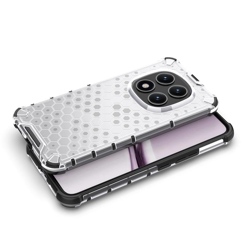 Transparent Case For Redmi Note 15 Pro Plus Honeycomb Armor Case Redmi Note 15 Pro Plus Cover For Redmi Note 15 Pro Plus Case