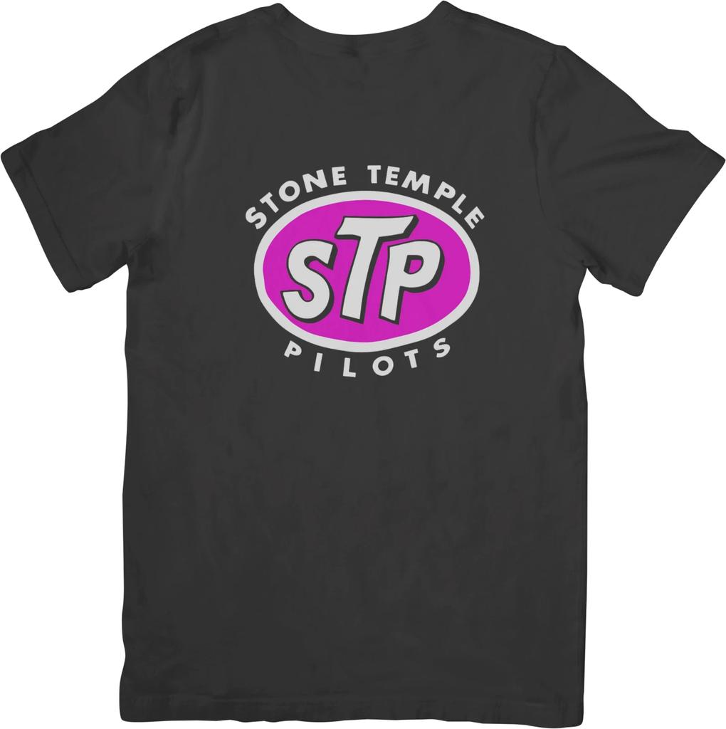 Stone Temple Pilots Music Unisex for Men & Women Quality Cotton T-Shirt Black