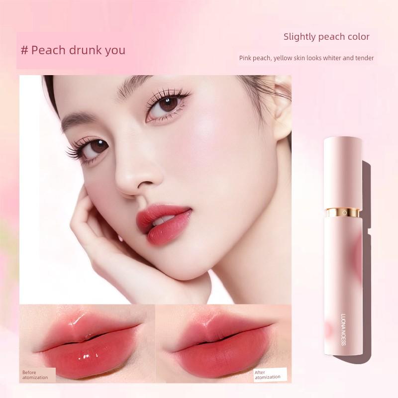 Rona Goddess Lipstick Lip Glaze Non-Fading Non-Stick Water-Resistant Mist Lip Mud Moisturizing Velvet Matte Lip Gloss