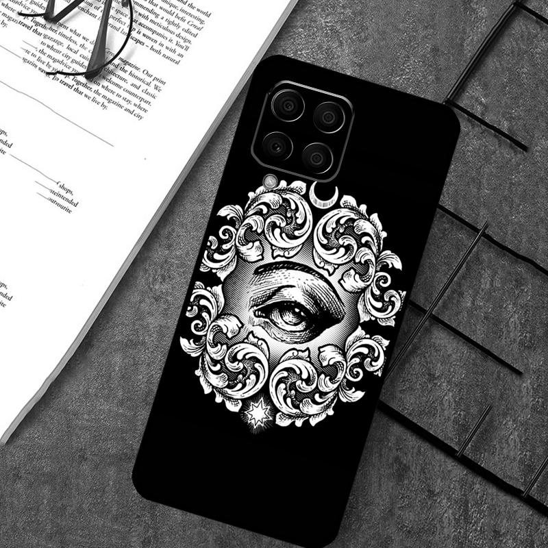 Eyes Pattern Case For Samsung Galaxy M35 M21 M12 M13 M14 M15 M06 M16 M36 M56 M31 M53 M32 M52 M55 M34 M54