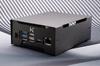 Корпус KKSB для Odroid M1, Пескоструйный алюминий, Черное анодированное покрытие